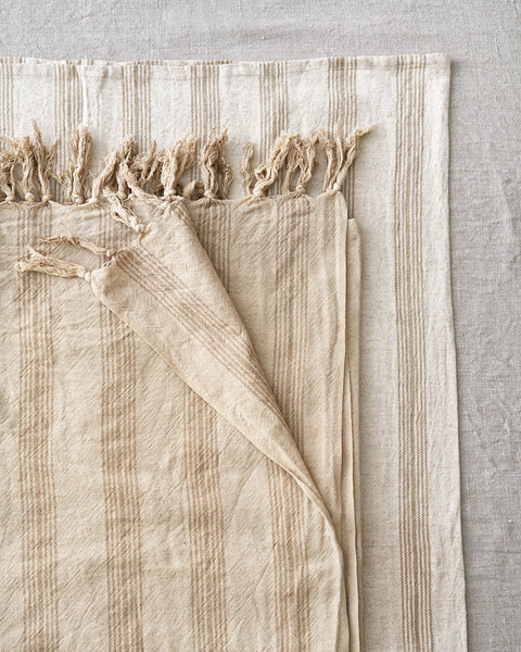 Handwoven Linen Table cloth