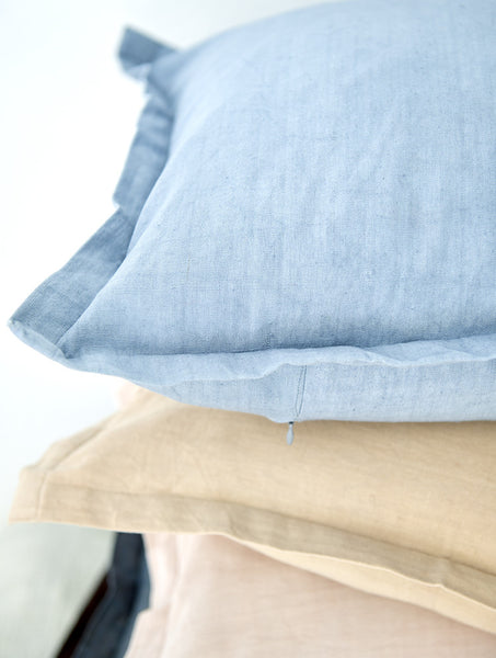 Cushion covers, handmade in organic cotton Kuddfodral av ekobomull