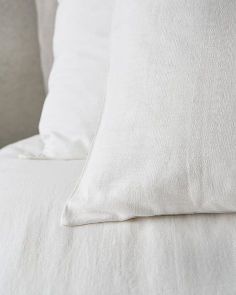 Hand made bed linen- organic and sustainable
