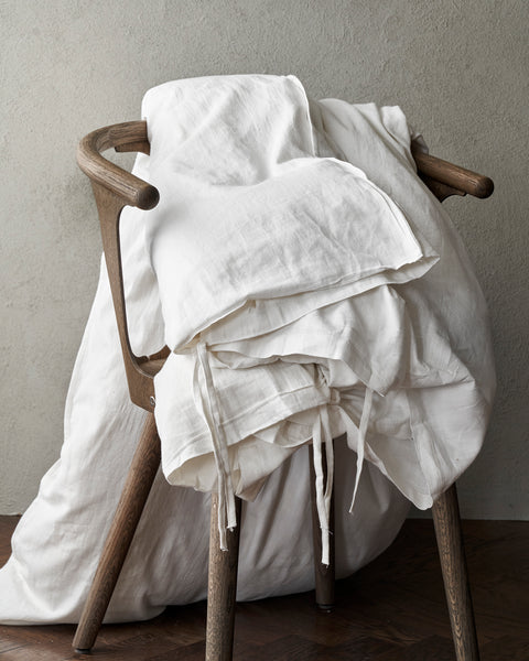 Hand made bed linen- organic and sustainable