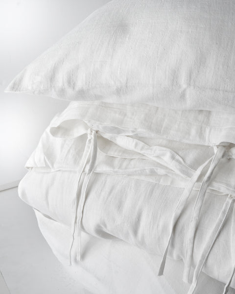 Hand made bed linen- organic and sustainable