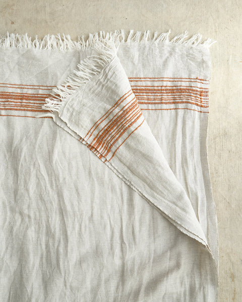 A luxurious ethically made linen towel