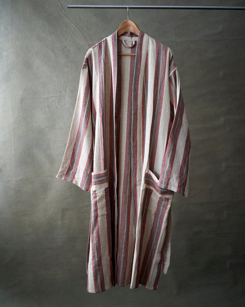 Handmade linen robe