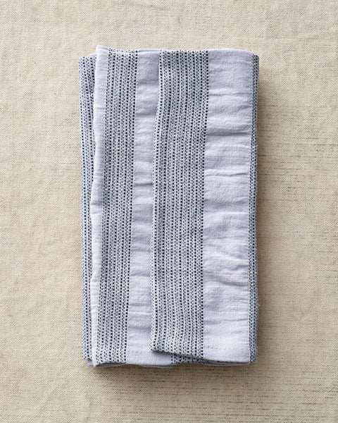 Soft striped linnen napkin